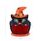 Mr. Halloween 12" Motion Activated Ceramic Black Cat Candy Bowl